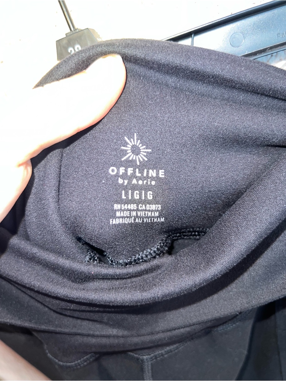 OFFLINE By Aerie The Hugger Fold Over Jogger L - Picture 3 of 4